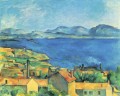 The Gulf of Marseille Seen from LEstaque 1885 Paul Cezanne Beach